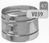 Klemband, diameter 350 mm Ø350mm
